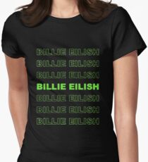 Billie Eilish Tailliertes T-Shirt für Frauen
