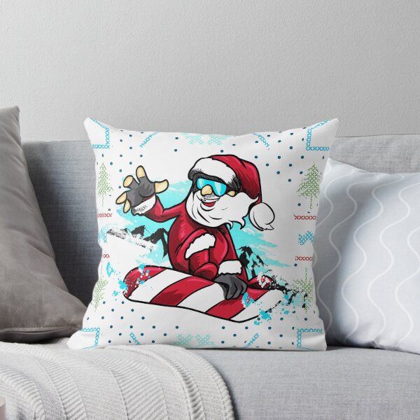 Item preview, Santa Snowboarding Ugly Christmas  designed and sold by omgsavariya.