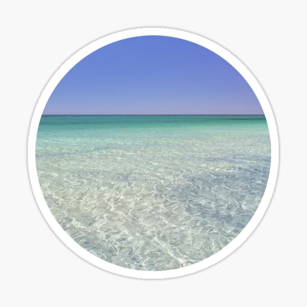 Crystal Clear Sticker