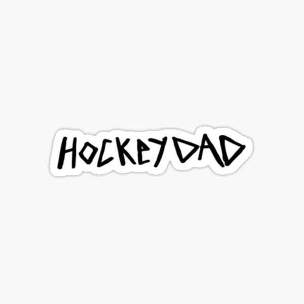 hockey dad Sticker