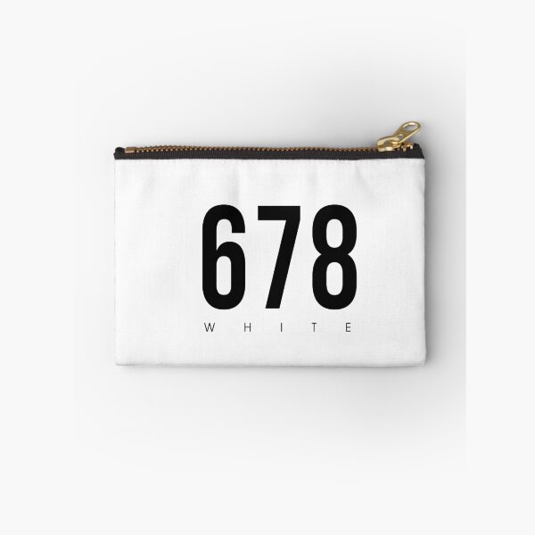 Item preview, White, GA - 678 Area Code design designed and sold by CartoCreative.