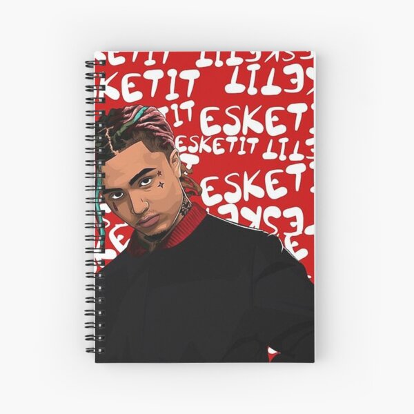 Lil Pump Spiral Notebooks Redbubble - lil pump roblox hair