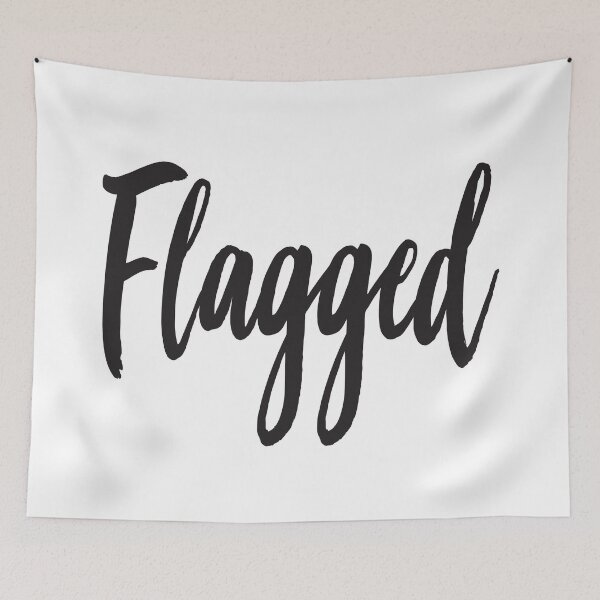 Item preview, Flagged To Show Your Character Is No Longer Safe. designed and sold by ProjectX23.