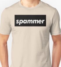 Spammer Continuously Pulling The Trigger Gamer Unisex T-Shirt