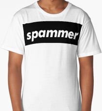 Spammer Continuously Pulling The Trigger Gamer Long T-Shirt