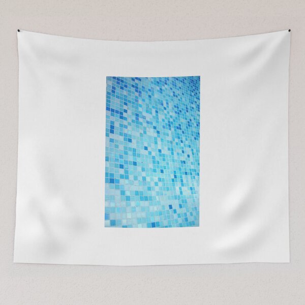 Item preview, Blue mosaic tiles designed and sold by Geraldine Holly.