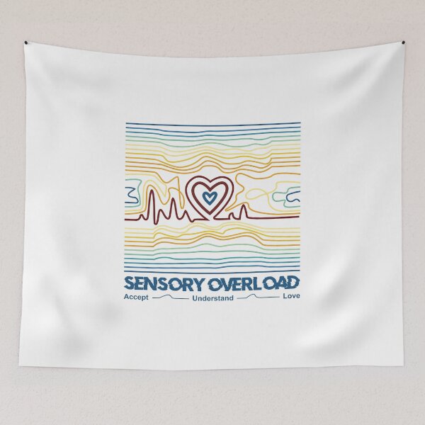 Item preview, Autism Awareness Design - Sensory overload designed and sold by AutismHero.