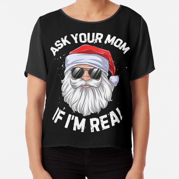 Christmas As Mom, 2020 Santa Claus Funny Gift For Shirt, Good