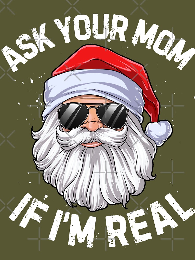 Ask Your Mom If I'm Real Mug & Socks Gift Set: Christmas Gifts