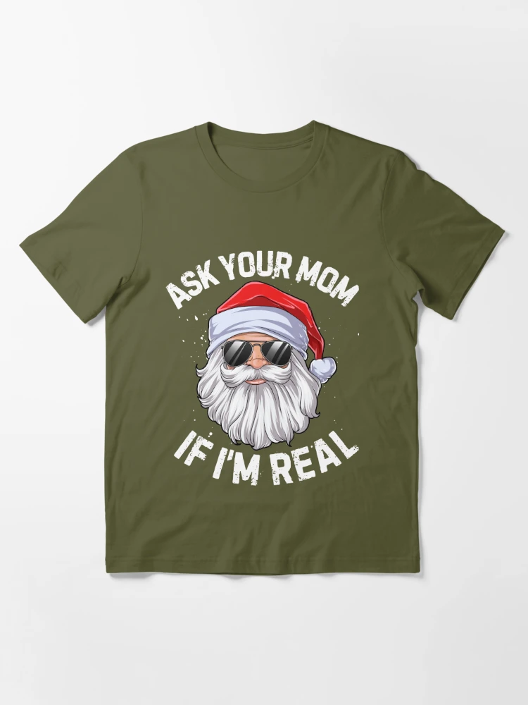 Ask Your Mom If I'm Real Mug & Socks Gift Set: Christmas Gifts