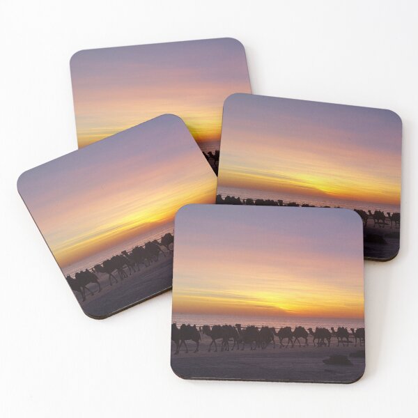 Item preview, Cable Beach, Broome WA - Camels at Sunset designed and sold by ABY-Creative.