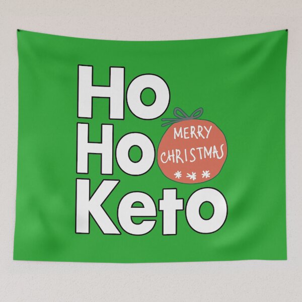 Item preview, Ho Ho Keto Merry Christmas designed and sold by juvee.