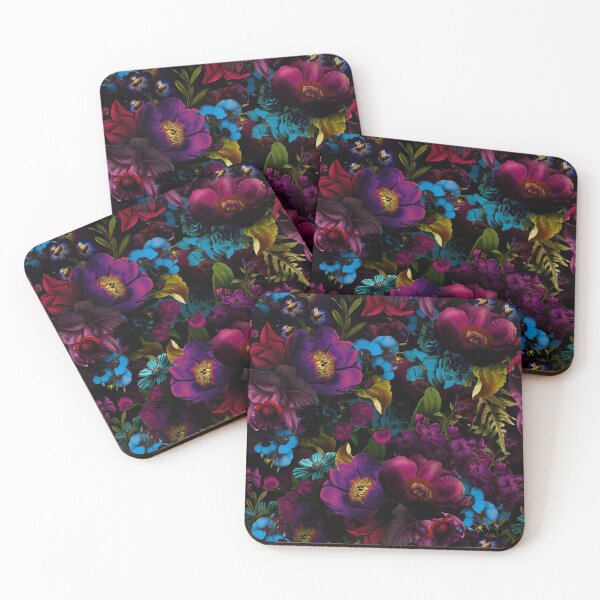 Item preview, Mystical night III Botanical Night Garden Nightgarden designed and sold by UtArt.
