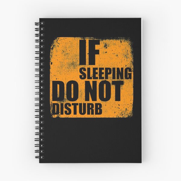 Item preview, If Sleeping Do Not Disturb Pajama Party Bed Nap designed and sold by Kieran Abbott.