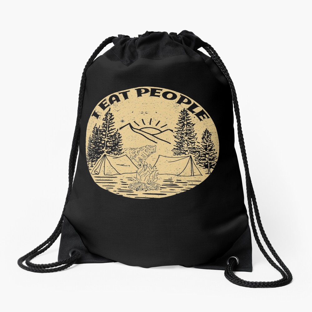 camping drawstring bags