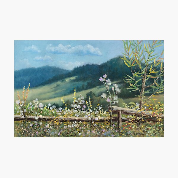 Item preview, Carpathian hills designed and sold by Vira Kalinovska.
