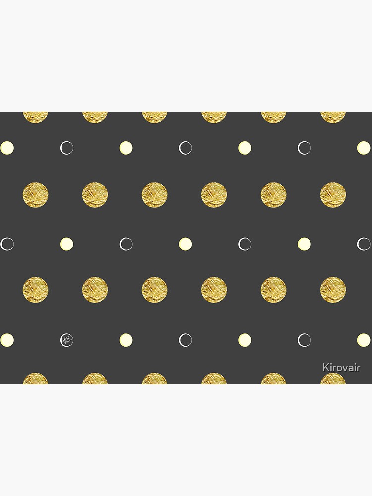 "Art Deco Golden Moon" Sticker by Kirovair Redbubble