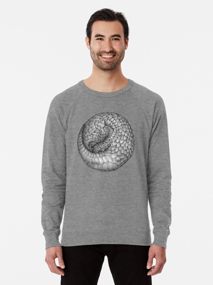 Alternate view of The Infinite Pangolin Lightweight Sweatshirt