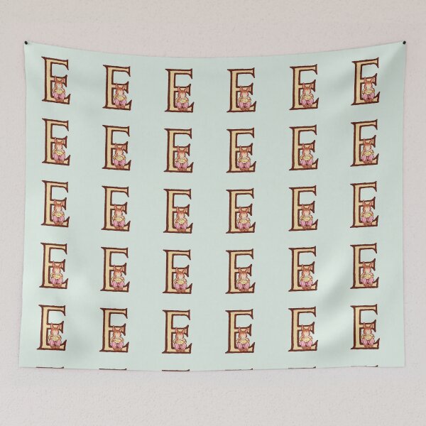 Item preview, Children's Alphabet and Numbers - The Letter E designed and sold by TIGERDAVER.