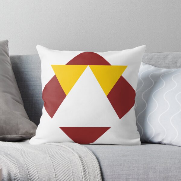 Triangle Shapes Throw Pillow