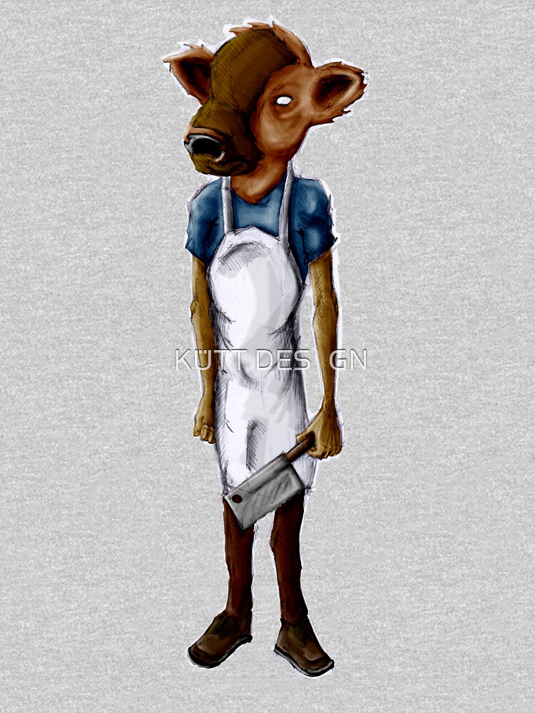 butcher cow -tee by hamifidan