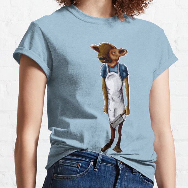 butcher cow -tee Classic T-Shirt