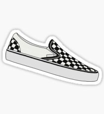 Vans Slip on - Checkerboard Sticker