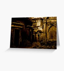Catacombs at Highgate Cemetery (West) Greeting Card