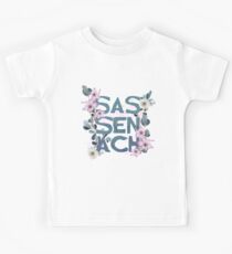 WATERCOLOR SASSENACH Kids T-Shirt