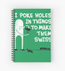 Swiss Happens! Spiral Notebook