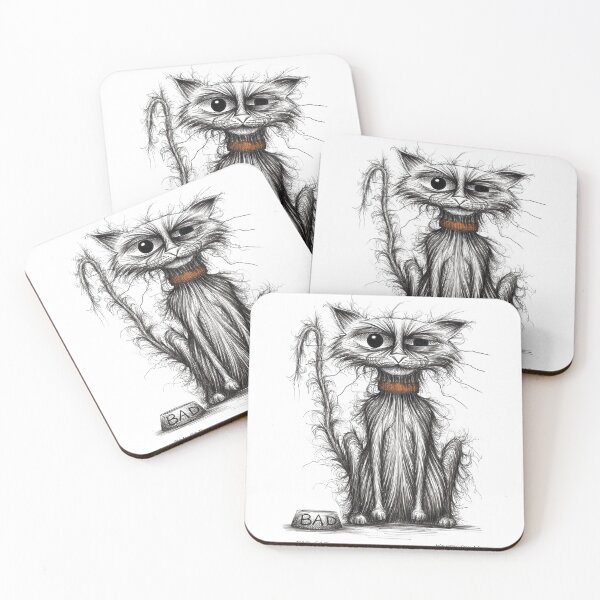Item preview, Bad cat designed and sold by Keith Mills.