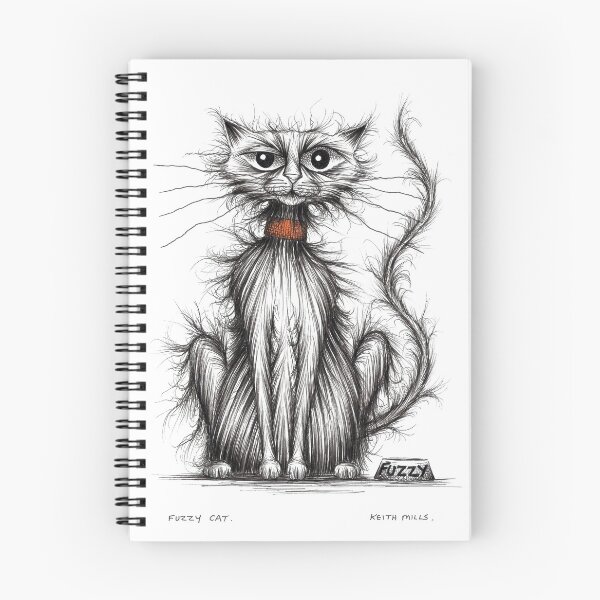 Item preview, Fuzzy cat designed and sold by Keith Mills.
