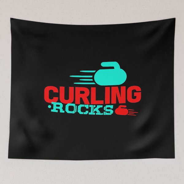 Item preview, Curling ice curling stones broom tournament gift designed and sold by design2try.