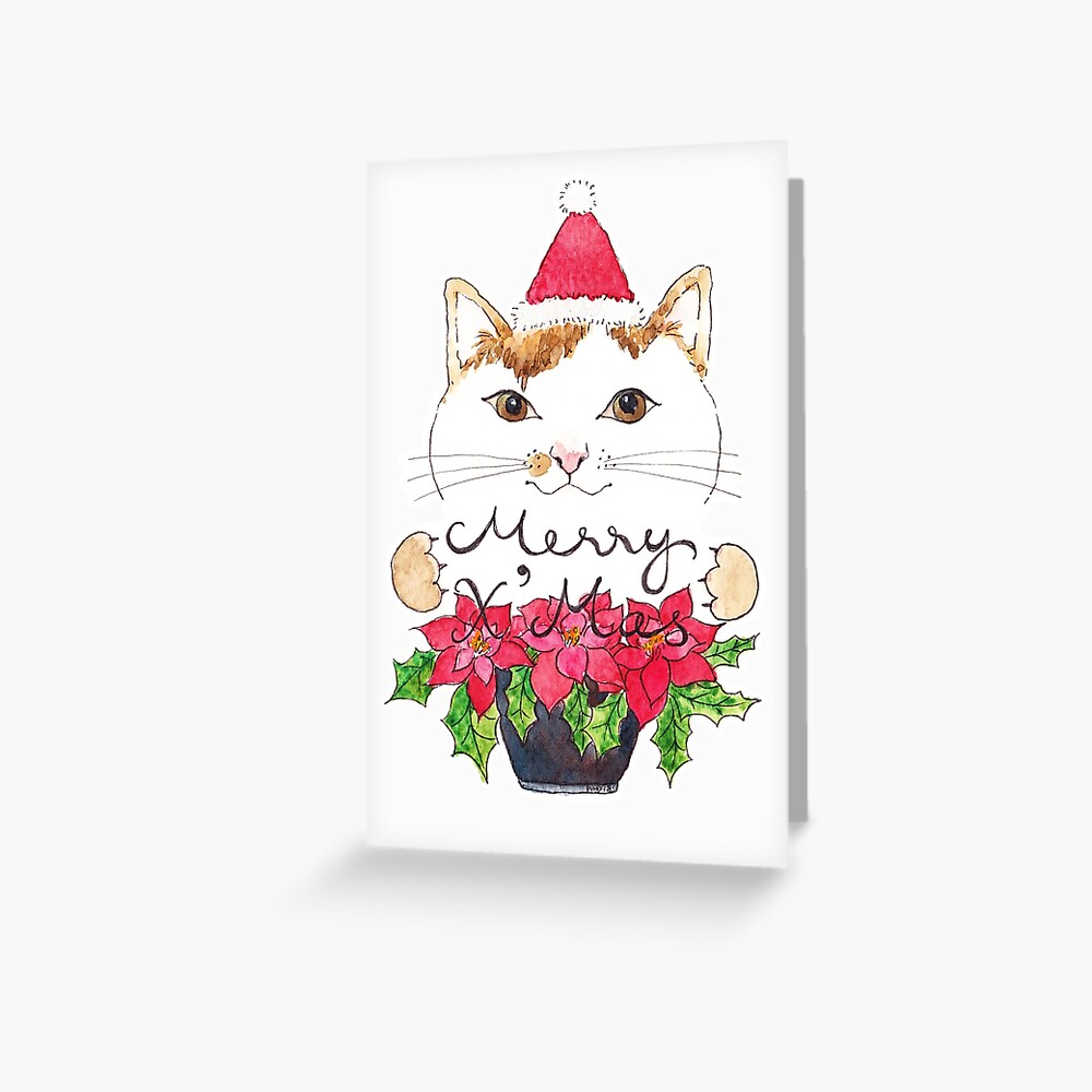 Merry Catsmas 2018 Greeting Card