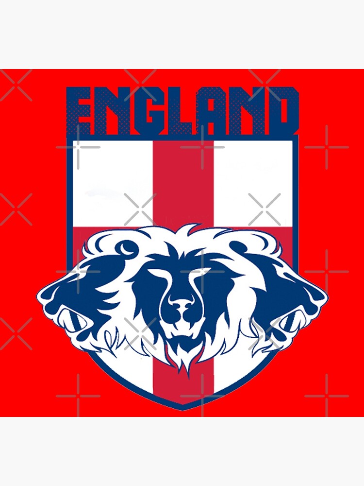 England Three Lions Football Flag Shield Shape Internal Car Window Sticker  Decal | eBay