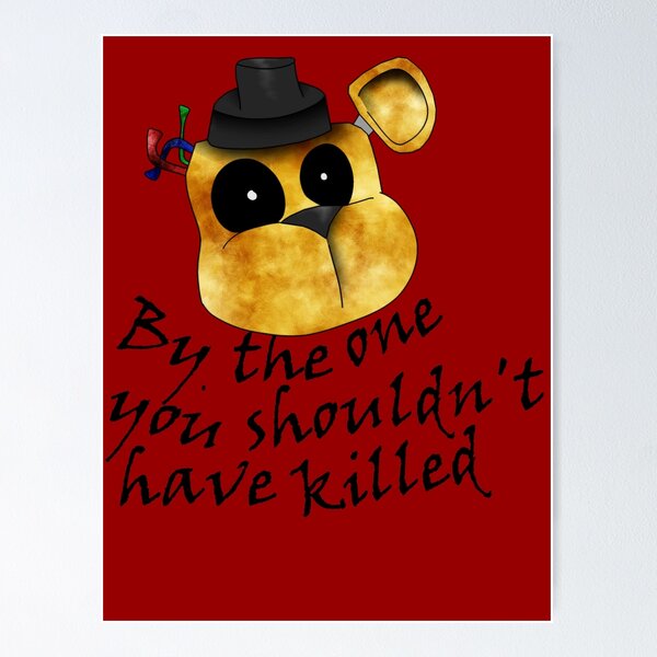 Five Nights in Anime Golden Freddy Poster for Sale by luckyemily1231