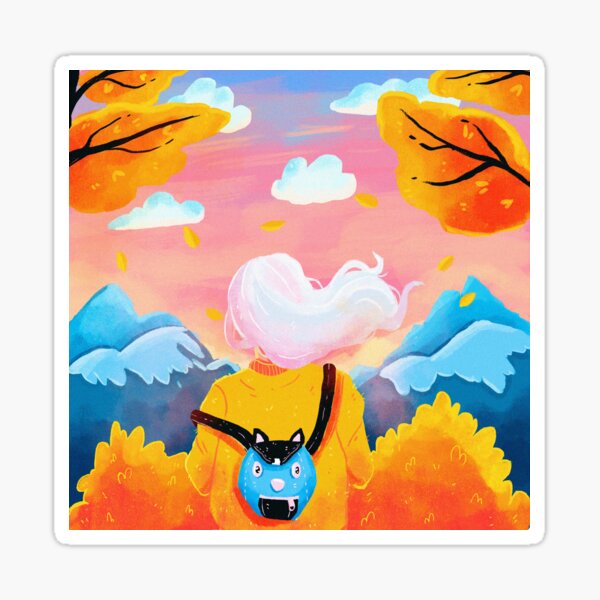 Peaceful Sticker