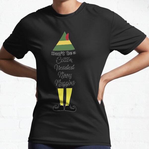 Funny Elf Active T-Shirt