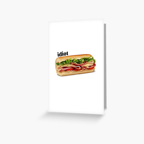 Item preview, Idiot Sandwich designed and sold by avit1.