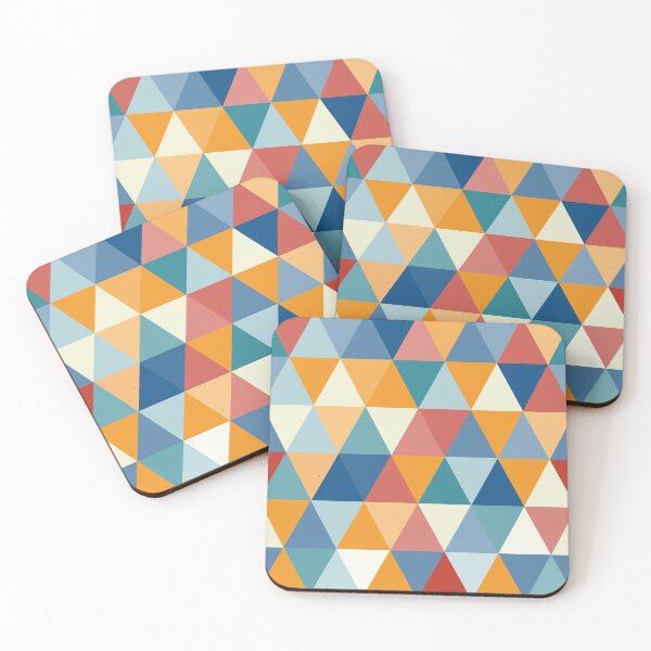 Item preview, Colorful Triangles designed and sold by BlertaDK.