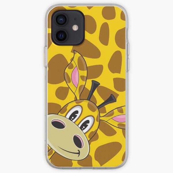 Cute Cartoon Giraffe iPhone Soft Case