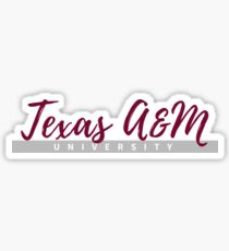 TExas A&M University Sticker
