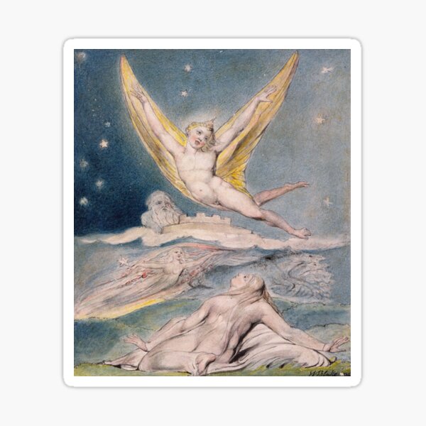 Item preview, Night Startled by the Lark-William Blake designed and sold by LexBauer.