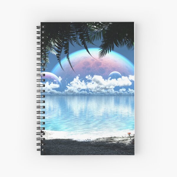 Three Moon Bay (Day) Spiral Notebook