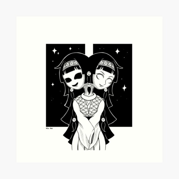 Alluka/Nanika x HunterxHunter Art Print