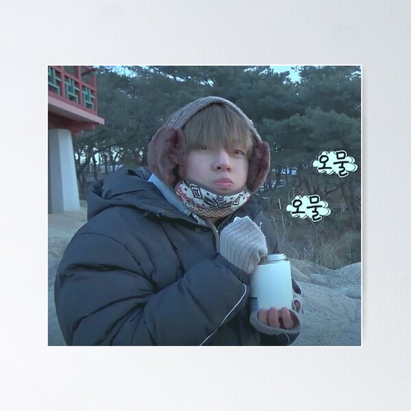 Item preview, Grubby Taehyung Meme designed and sold by K-Jams.