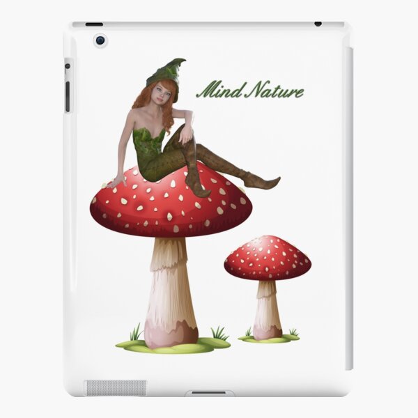 Elf with mushrooms Mind Nature  iPad – Leichte Hülle