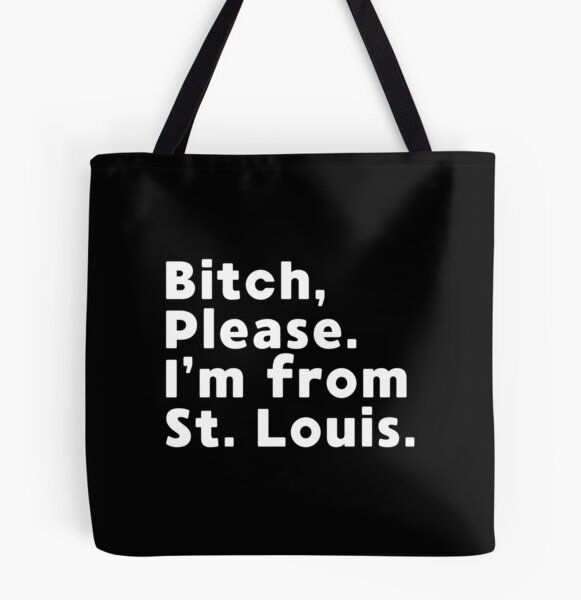 Someone in St. Louis Large Tote Bag