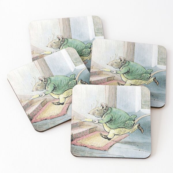 Item preview, Rat Escaping with Butter - Tale of Samuel Whiskers - Beatrix Potter designed and sold by forgottenbeauty.