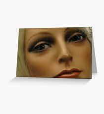 mercurial gaze Greeting Card